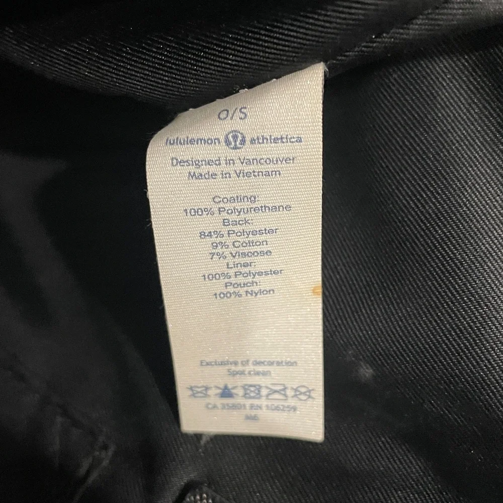 Lululemon All Day Black Go Wild Tote Bag